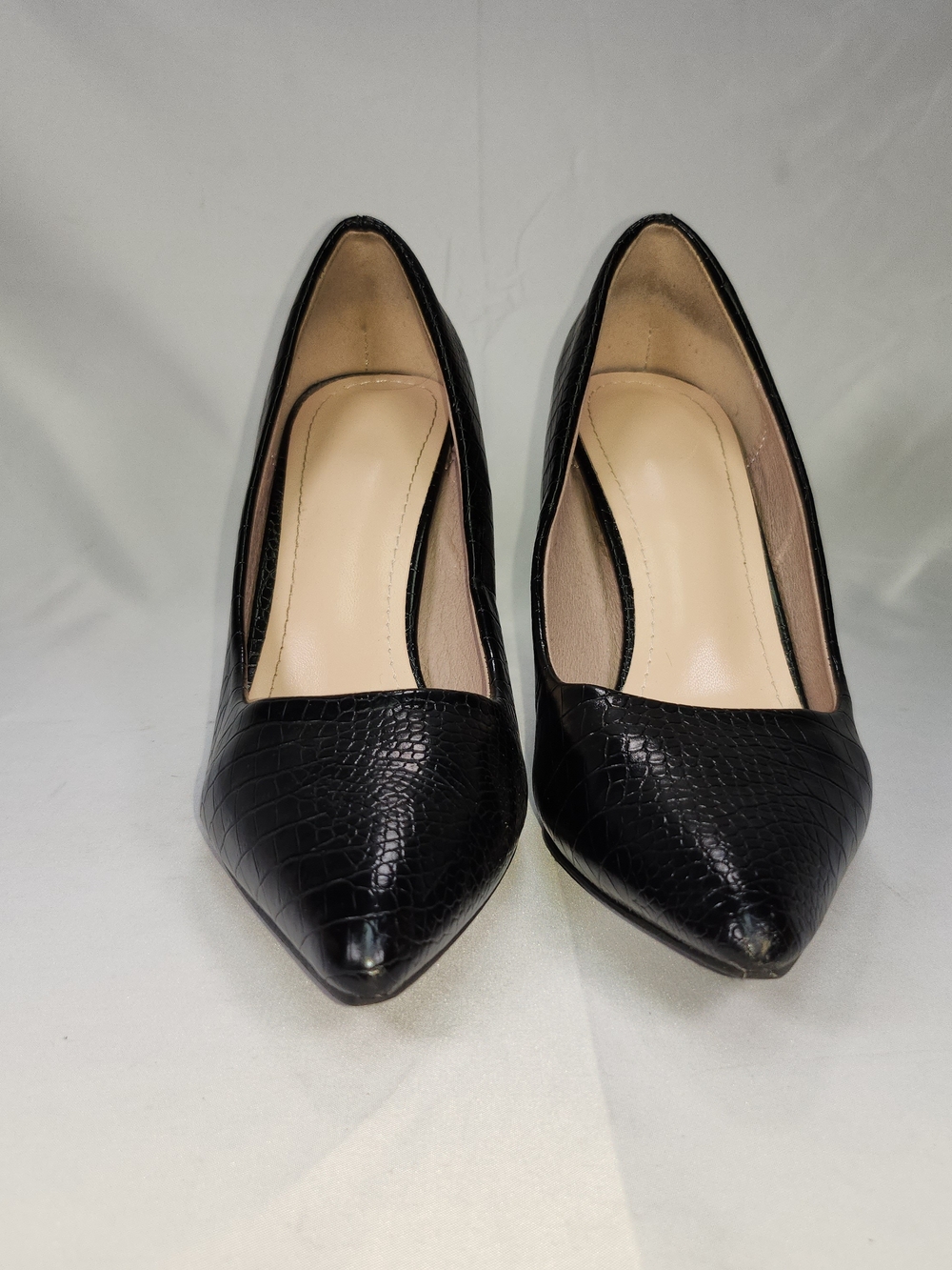 Classic Black Pointed-Toe Pump - Women
